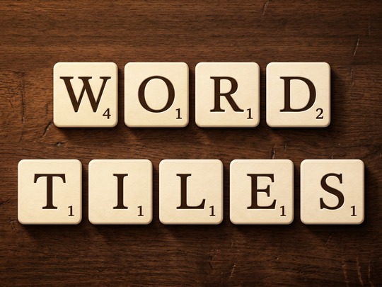 Word Tiles Scrabble Icon